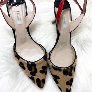Boden Cheetah Heels Size 8 1/2